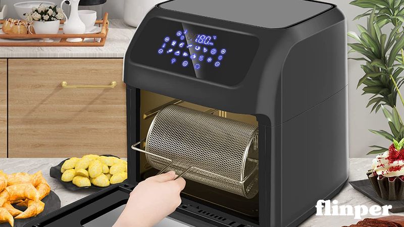 LLIVEKIT Heißluftfritteuse Heißluft-Backofen 12L Test LLIVEKIT Heißluftfritteuse Heißluft-Backofen 12L Test