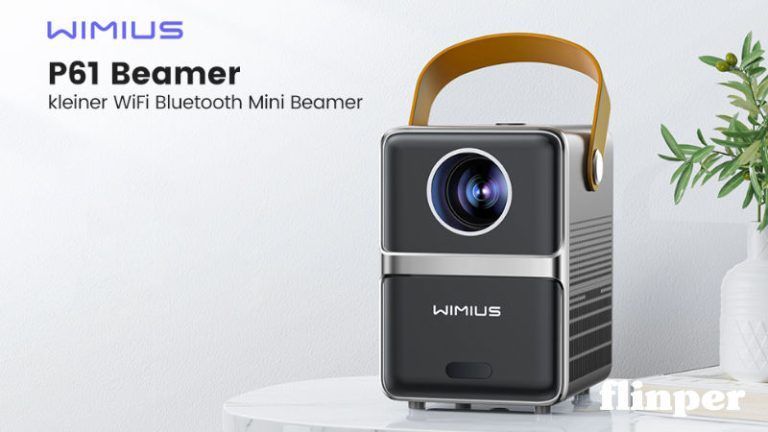 Read more about the article WiMiUS P61 Test: Der Mini WiFi Bluetooth-Projektor, der hohe Helligkeit und kompaktes Design für unvergessliche visuelle Erlebnisse kombiniert.