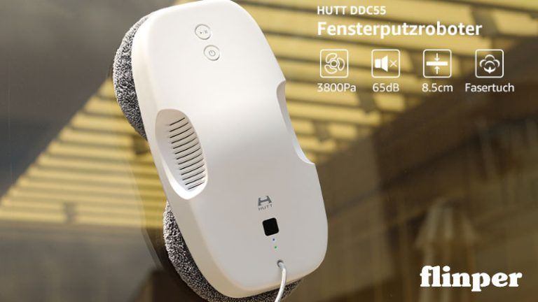 Read more about the article HUTT DDC55 Test » Fensterputzroboter 3800PA