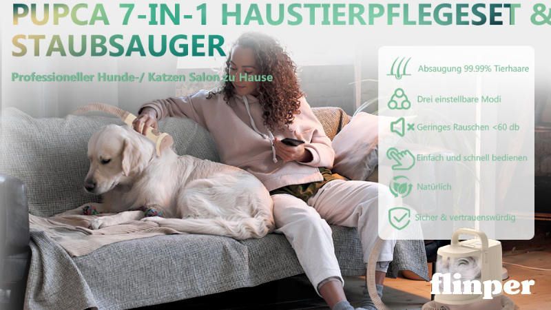 PUPCA Hundeschermaschine mit Staubsauger Test