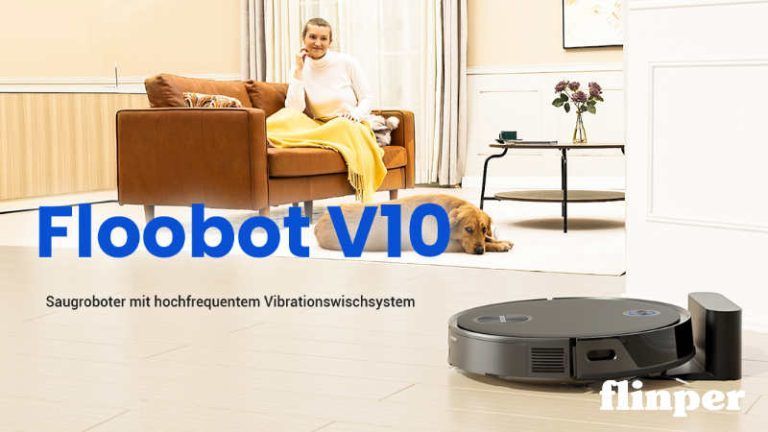 Read more about the article Proscenic Floobot V10 Test » Saugroboter mit Wischfuktion,Ultraschall-Wischsystem,3000Pa