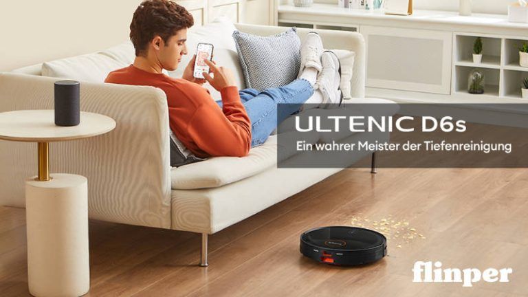 Read more about the article Ultenic D6s Test » Saugroboter für Waschmaschine, Staubsauger Roboter, 3000 Pa