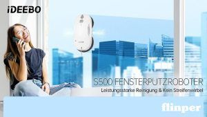 Read more about the article iDEEBO S500 Test » Fensterputzroboter