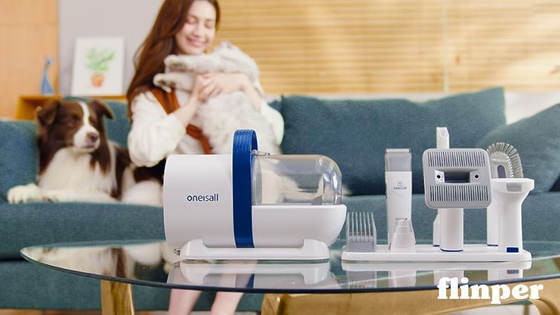 oneisall Hundeschermaschine mit Staubsauger Test