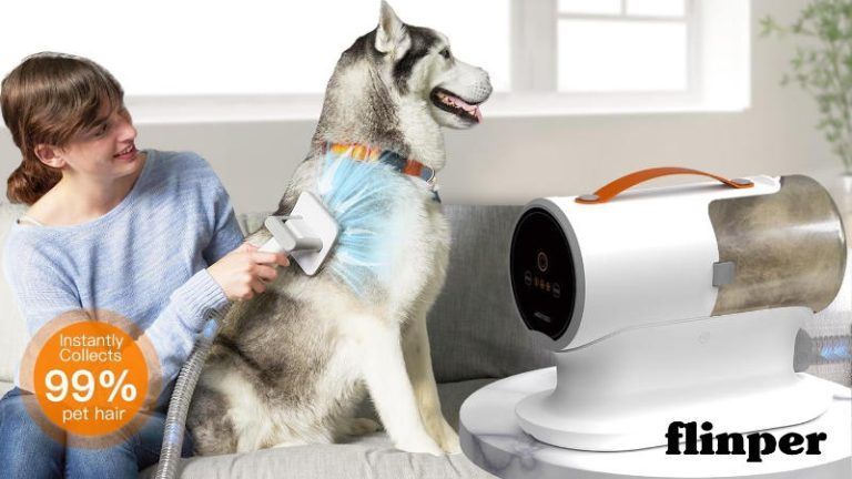 Read more about the article AIRROBO PG100 Test » Hundeschermaschine mit Staubsauger