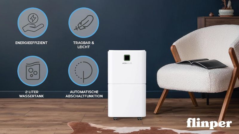 MONHOUSE 12L/Tag Luftentfeuchter Test