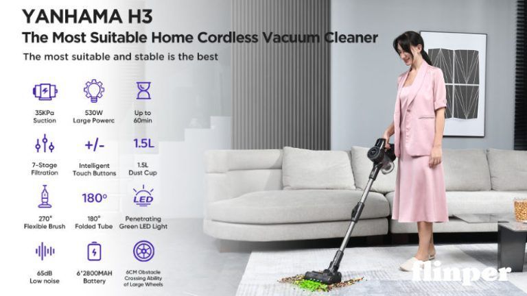 Read more about the article YANHAMA H3: Kabellose Freiheit für grenzenlose Sauberkeit